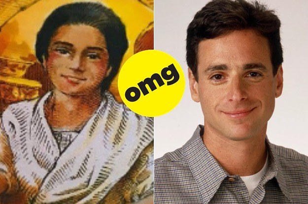 Bob Saget Just Realized The Cholula Hot Sauce Woman Is His Long Lost Twin.