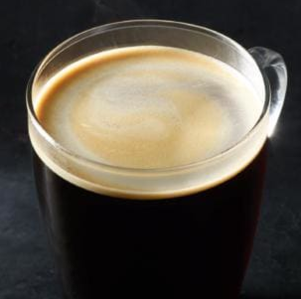 An Americano is just espresso and hot water.