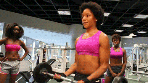 Like not trying to make gains in tons of different areas at the same time and focusing on one muscle group instead; going hard(ish) three times a week with workouts tailored to your goals, and then actually going lighter the rest of the time; and that if you're not seeing changes in your body (and you want to), you might need to take a look at your eating habits.Check out 15 Ways To Work Out Harder And Actually See Results for more.