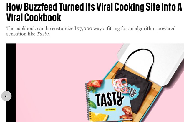 How Buzzfeed Turned Its Viral Cooking Site Into A Viral Cookbook Fast Company