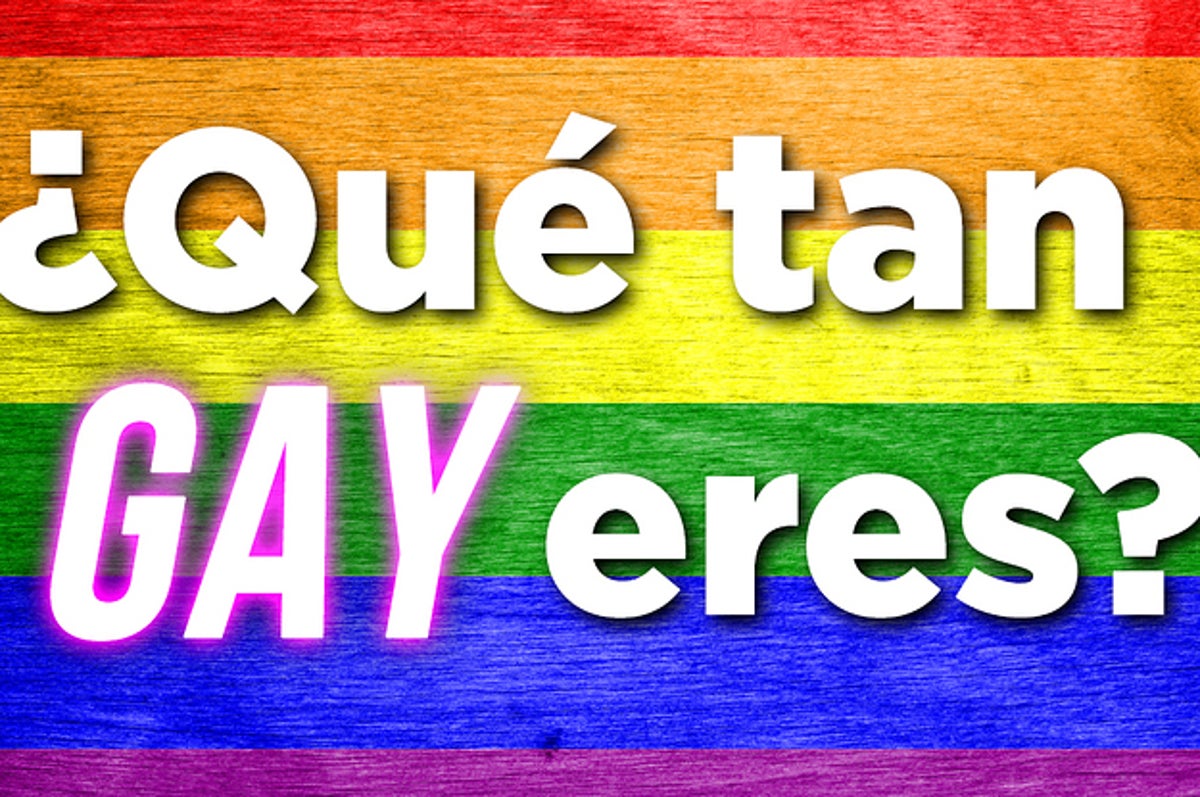 Qué tan gay eres?