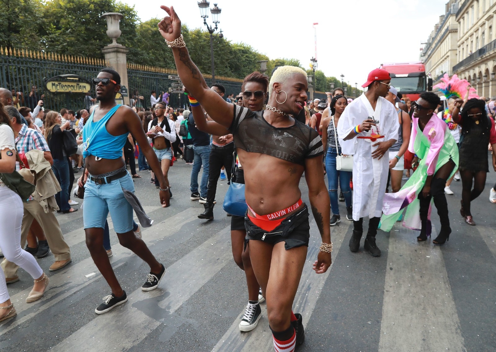 First gay pride parade in the country