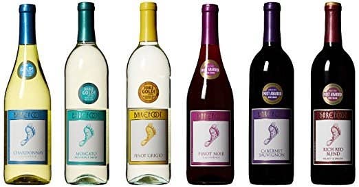 Promising Review: "I've purchased Barefoot Cellars many times, and this sampler was a great buy! The price was perfect, and getting a chance to sample a little bit of everything is even better." —JSPrice: $58.46 for a set of six