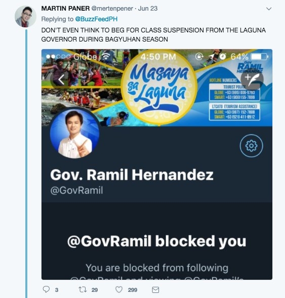 C’mon guys, give him a break.