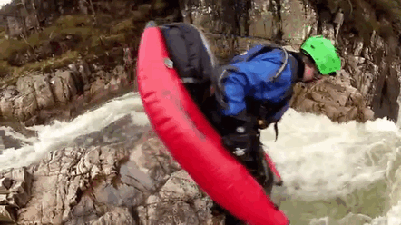 Go white water river bugging