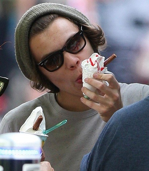 One Direction may have broken up, but his love for ice cream will never go away