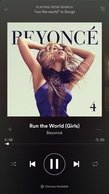 Just imagine this is an actual screengrab from Gal Gadot's Beyoncé-worshipping iPhone...