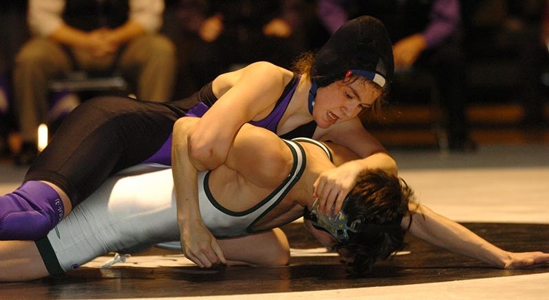In 2006, Micahela Hutchinson. to win the Alaska High School Wrestling State...