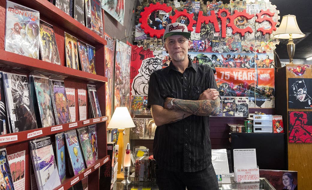 Jim Norris, co-owner of Mutiny Information Cafe.