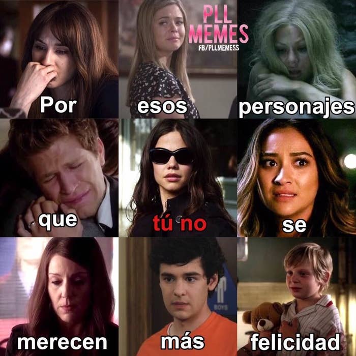18 Memes Que Solo Vas A Entender Si Pretty Little Liars Te Marco