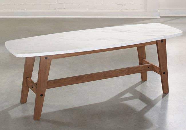 Promising Review: “We absolutely love this table! It isn’t hard to put together, if you follow the instructions. It's been sturdy enough for our family, including two kids. It’s a really beautiful piece, and people are always shocked at how much we purchased it for!” —Maggie H Get it from Amazon for $61.64. And check out our full list of the best furniture you can buy on Amazon here.
