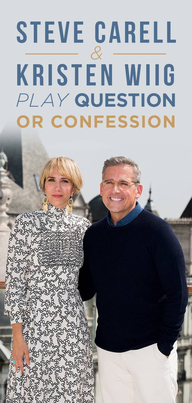 We Had Kristen Wiig And Steve Carell Confess Things To Each Other And It Was Hilarious We Had Kristen Wiig And Steve Carell Confess Things To Each Other And It Was Hilarious