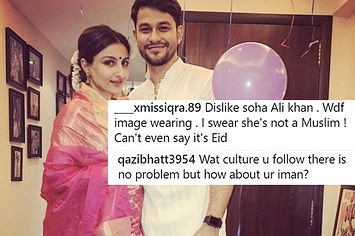 355px x 236px - Soha Ali Khan Was Trolled And Branded A \