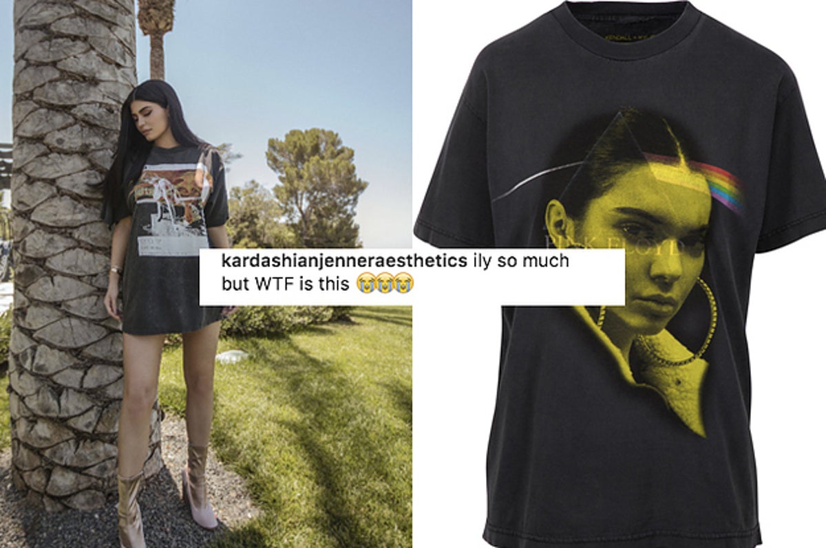 Kendall and Kylie Jenner Receive Backlash After Vintage T-Shirt