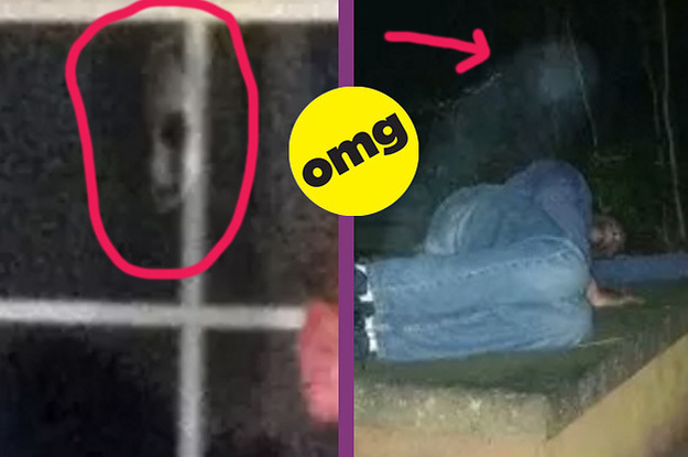 unexplained ghost photos