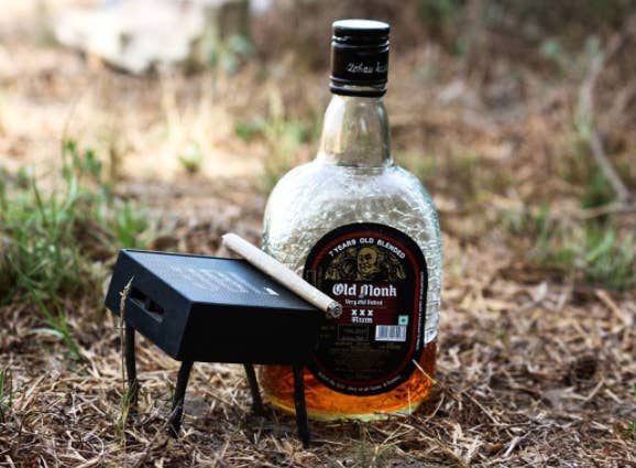 9 Excellent Reasons To Drink More Old Monk It is a dark rum with a distinct vanilla flavour similar to other spiced rums, with an alcohol content of 42.8%. 9 excellent reasons to drink more old monk