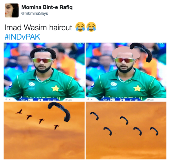 Twitter Cant Stop Making Jokes About Pak Bowler Imad Wasims Hair
