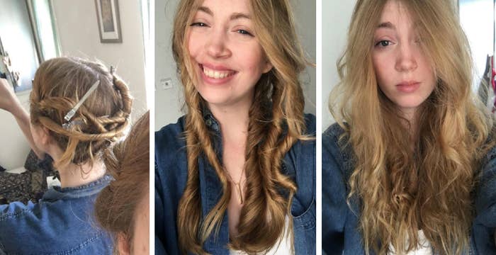 We Tried Air Dry Hairstyles And Here S What Happened