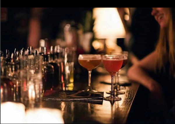 Ideal location to have high-end cocktails and a heart-to-heart with your super tall friend. Cheaper Alternative: 99 Cents Fresh Pizza (71 2nd Ave., Manhattan). You can't have your fancy conversation over dollar slices?