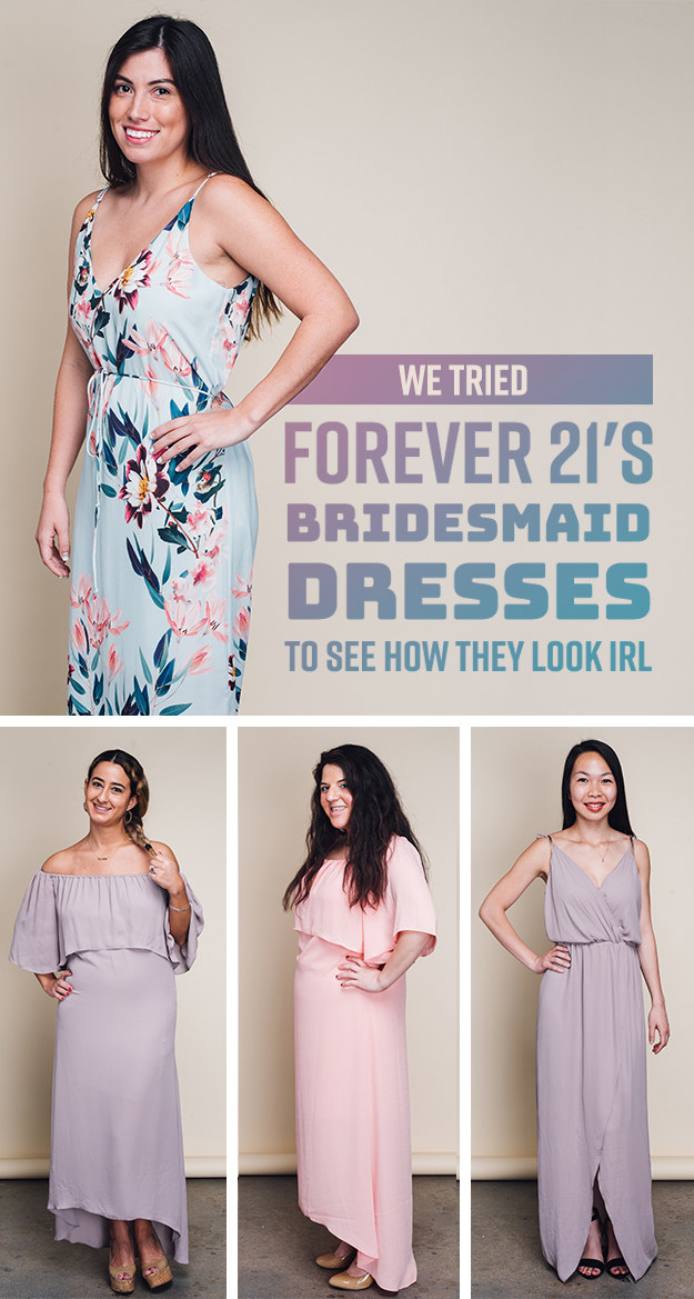 Forever 21 2025 bridesmaid dresses