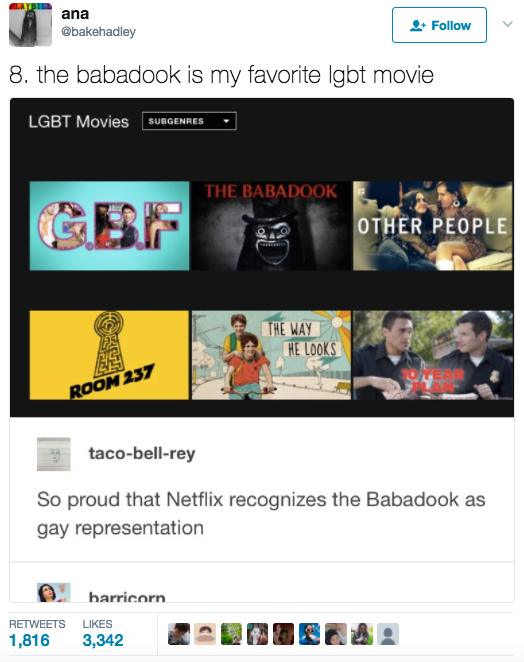 babadook gay pride memes