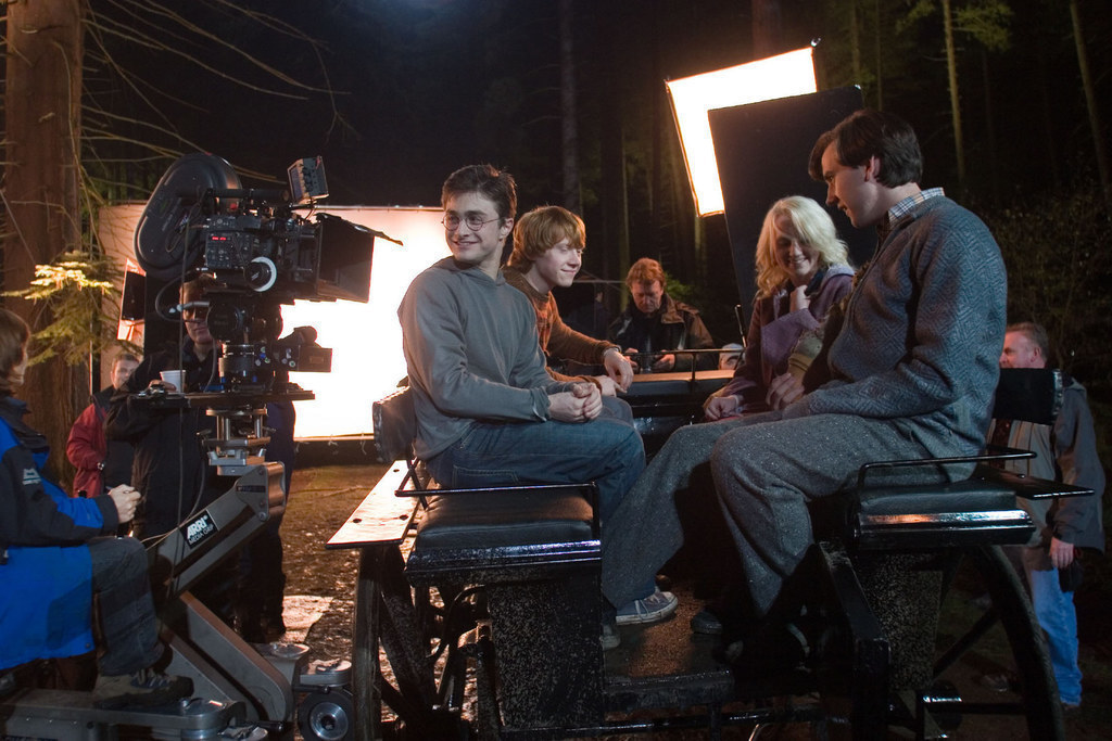 22 Awesome Behind-The-Scenes "Harry Potter" Photos You've Probably ...