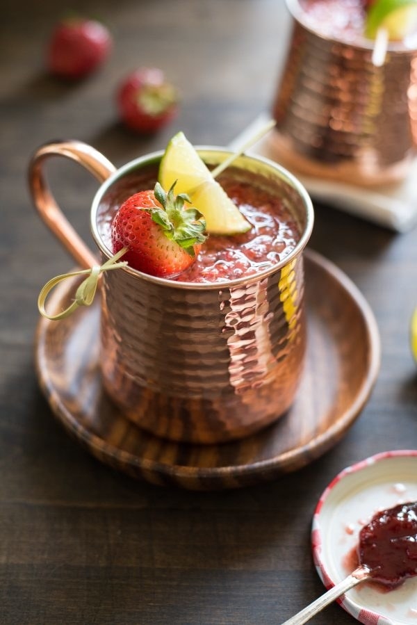 A double dose of fruit during happy hour? Don't mind if we do! Get the recipe here.
