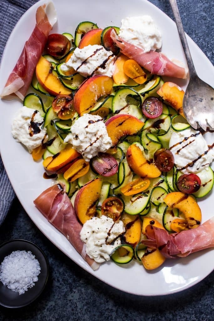 Peaches so ripe and juicy, you'll be eating them for dinner! Get the recipe here.