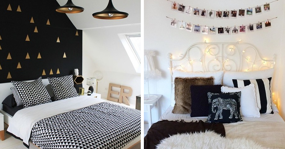 14 ideas para decorar la pared de tu dormitorio (¡fáciles y actuales!)