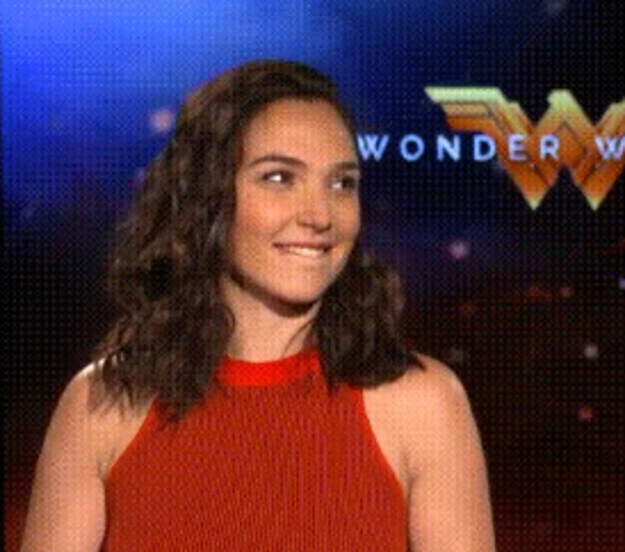 Gal, the star of one of the biggest movies this year and all-around Wonder Woman, is married, but that doesn't mean she can't admire a colleague!