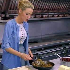 Blake cooking on Elettra&#x27;s Goodness