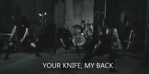 If you stab a band in the back or lie about them, word will soon get round and they will close ranks.