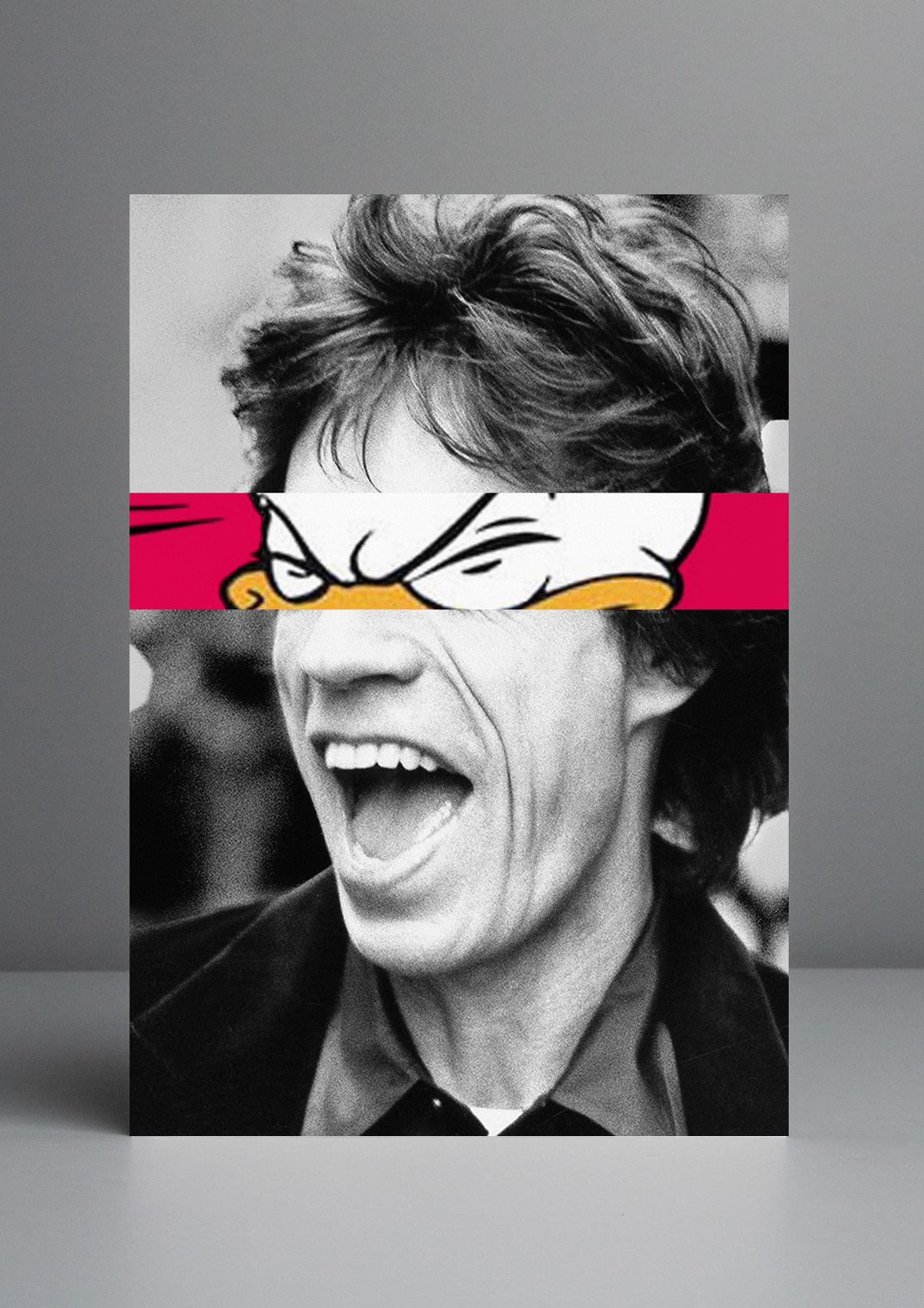 Parece mentira, pero la mezcla de Jagger-Donald recuerda a "El Fary" dándolo todo (o chupando limones)