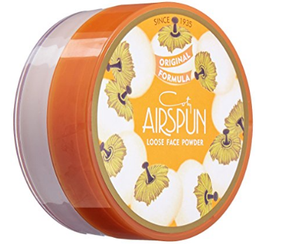 Airspun loose face powder spreads evenly on your face, and has a really great fragrance that won't irritate your skin.