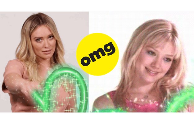 Hilary Duff Re Created The Iconic Disney Channel Wand Promo And