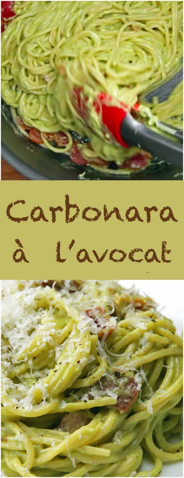 Ces Pates Carbonara A L Avocat Sont Vraiment Parfaites Pour Un