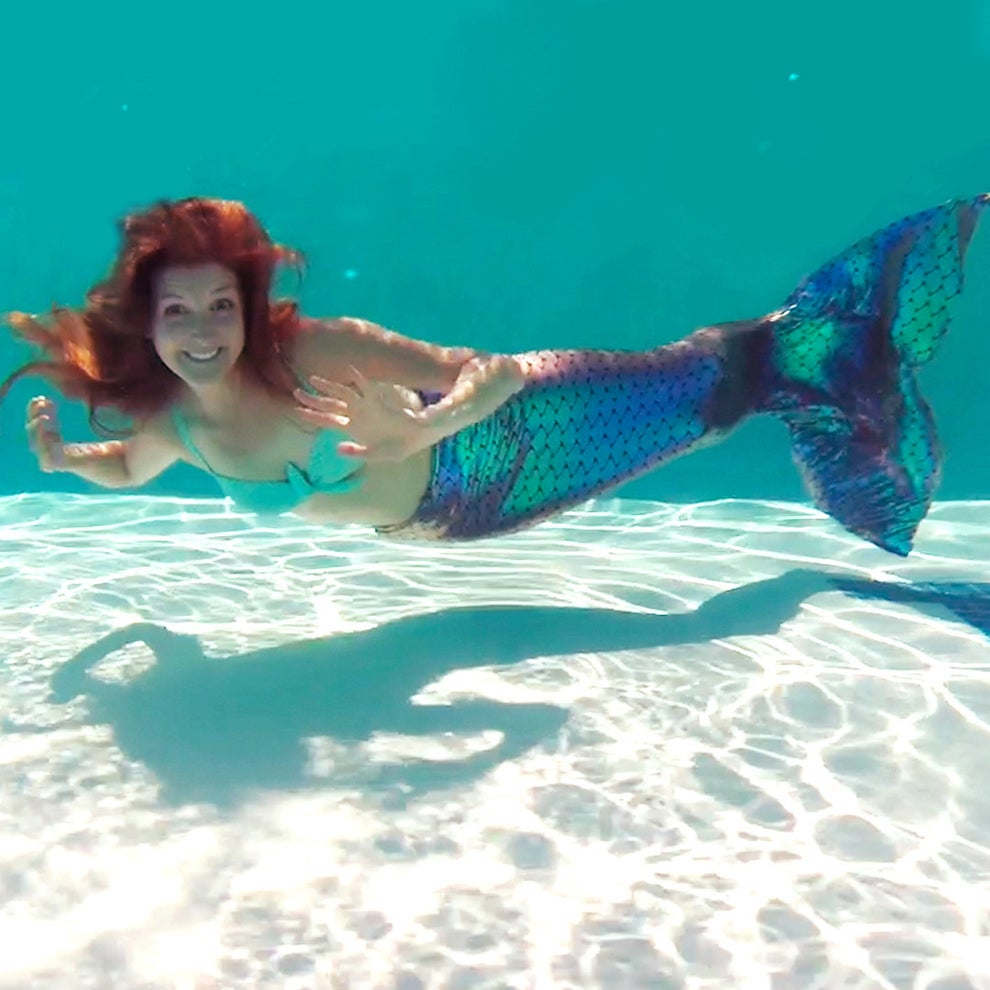 Embrace Your Inner Ariel With This DIY Custom Mermaid Tail