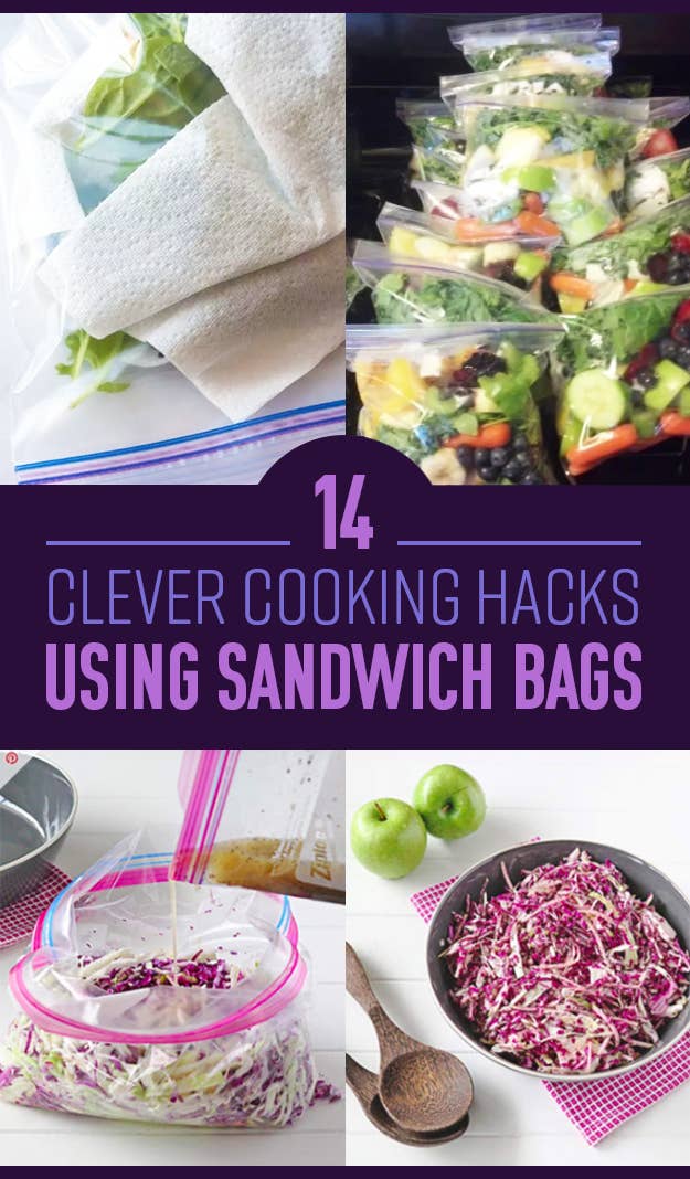 14 Hacks Using Ziploc Bags That'll Actually Make Cooking Easier