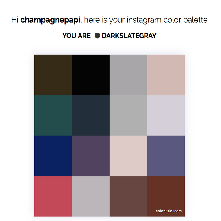 Do You Know The Color Palette Of Your Life?