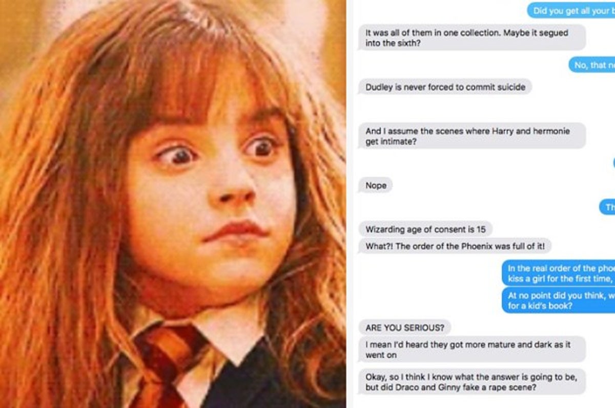 This Guy Accidentally Read NSFW Harry Potter Fan Fiction Instead Of The  Real Thing And He Was Confused