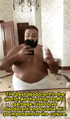 "Deodorant is magical. I use it for my lack of thigh gap with dresses, underboob sweat, and of course, its intended purpose. It also works to keep bug bites from itching, but ONLY if you haven't broken the skin." —tiffaniambert