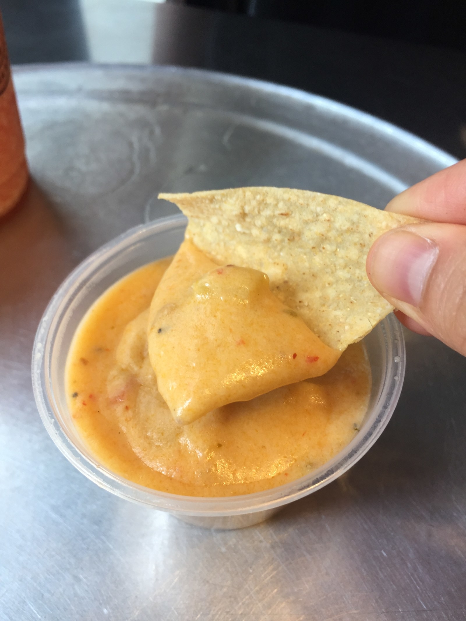 Chipotle store new queso