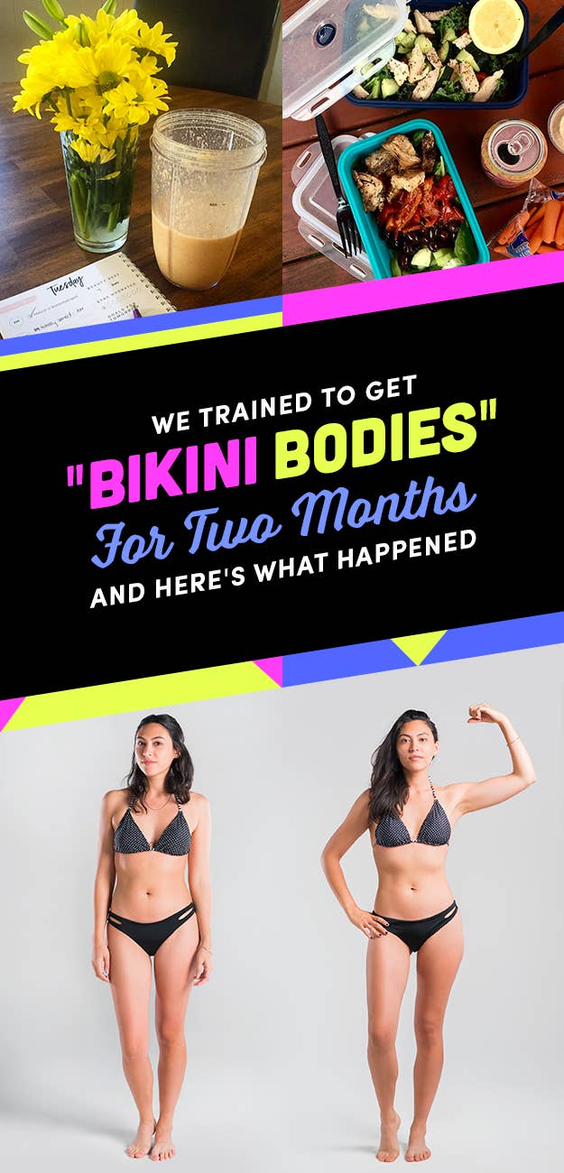 Without extremely admiration We Did An Eight-Week Bikini Body Workout And Here Are The Results