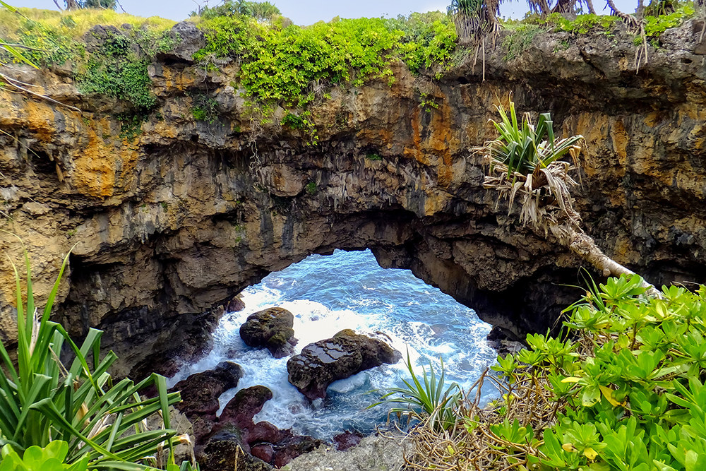 If you have Oceanian hertage, walking over this impressive land bridge is a reminder that your ancestors could have walked this very same path.