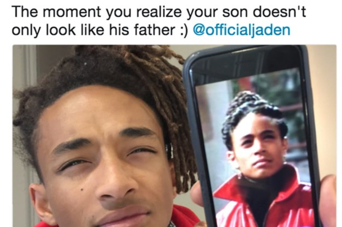 Jada Pinkett Smith Posted A Photo That Proves Her And Jaden Smith Look  Exactly The Same