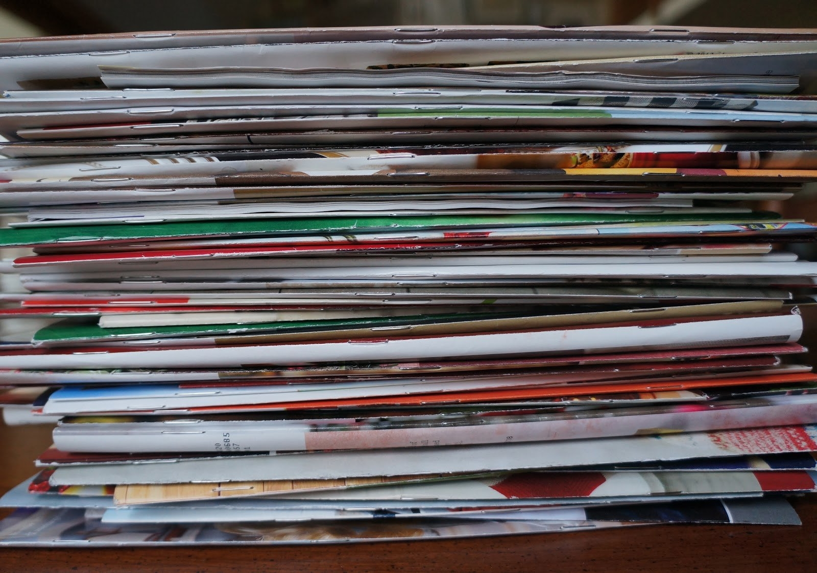 Ok this one is kind of boring, but it's also weirdly satisfying. We all get stacks of catalogues in the mail that we never read. Call the numbers on the back and cancel those suckers.