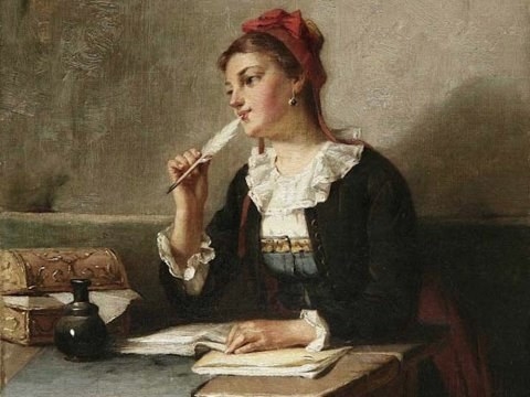 Write a handwritten letter or thank you note. Begin your novel. Start a journal. Write a short story. Compose a sonnet. Or maybe just stare at a blank screen for a while like all good writers do every now and then.