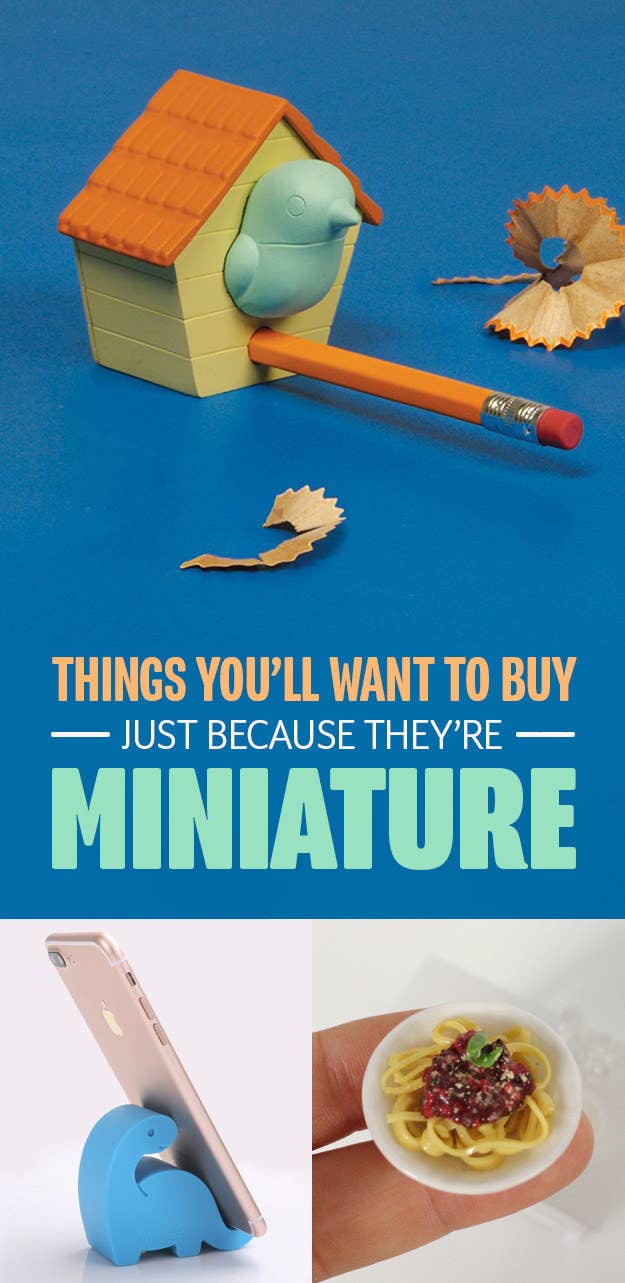 Miniature items you didn't know you needed to see