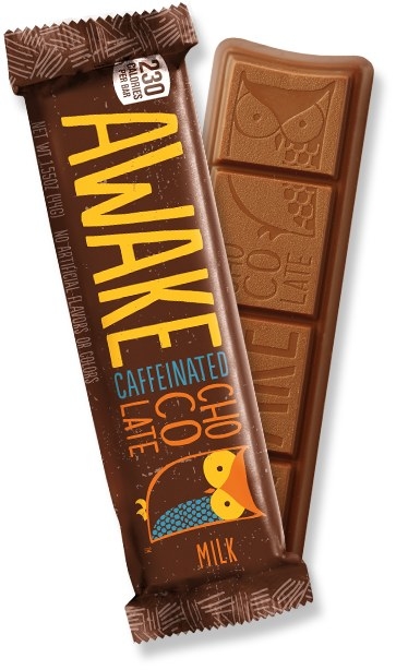 The AWAKE chocolate bars pack the same caffeinated goodness you’ll find in coffee or energy drinks, but in a delicious chocolate-y snack—just the thing when you need energy to do more of whatever you do.