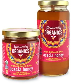 Acacia honey is prized for its delicate fruity taste and mild tangy finish. This rare honey is perfect for anything you use honey for like drizzling on fruit and yogurt and in herbal and green teas.